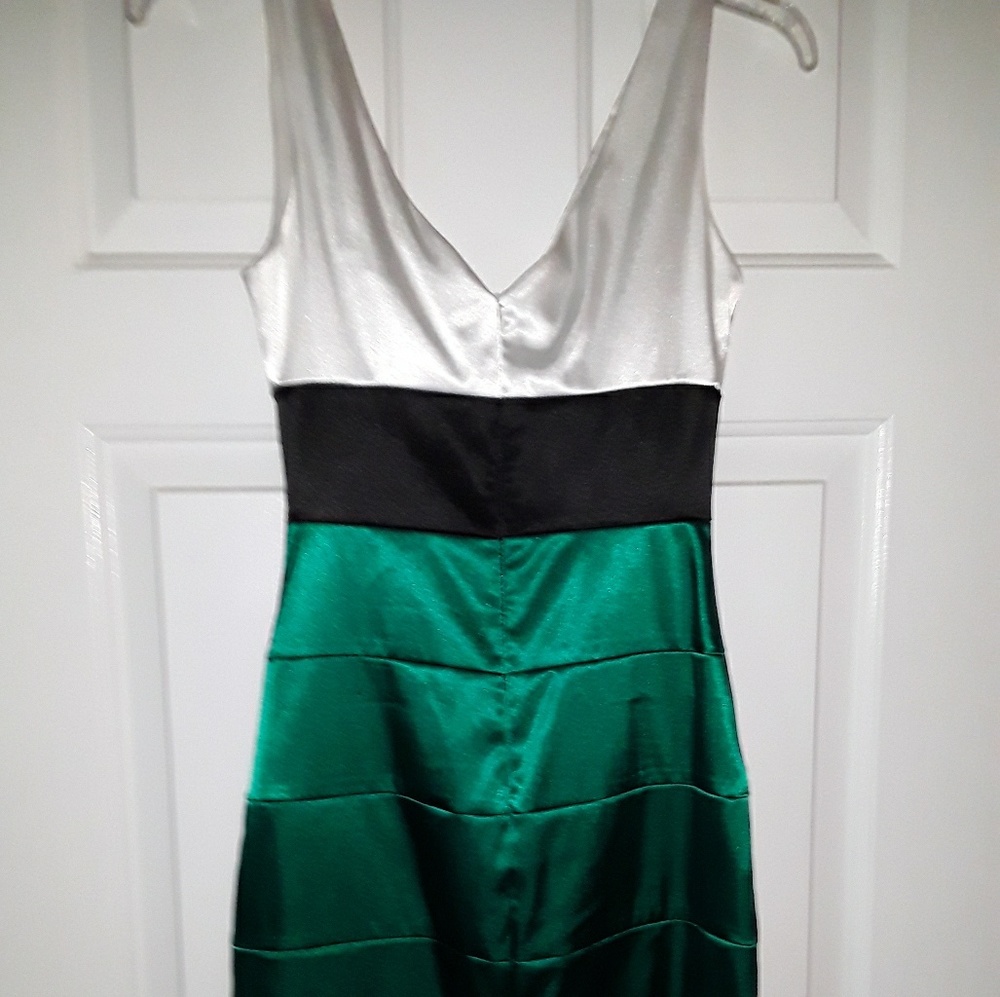 Green Holiday Cocktail Dress